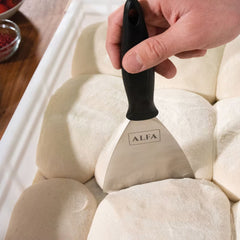 Alfa 15.75" x 12" x 4" White Dough Proofing Box with Lid - AC-BOX