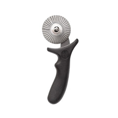 Ateco 7.75" Stainless Steel Fluted Pastry Wheel - 1323