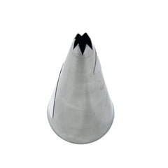 Ateco Stainless Steel Open Star Icing Decorating Tip - Medium Size