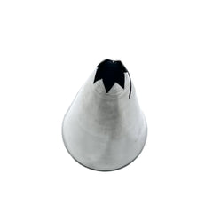 Ateco Stainless Steel Open Star Icing Decorating Tip - Medium Size