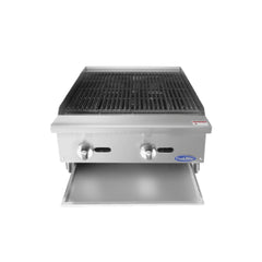 Atosa ATRC-24 24" Heavy-Duty Countertop Radiant Gas Broiler - 75,000 BTU
