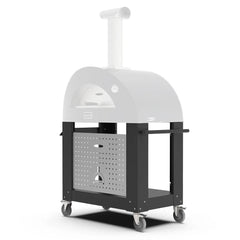 Alfa Moderno / Classico 2 Pizze Black Oven Base - BF-2P-NEGO