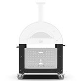 Alfa 4 Pizze Black Pizza Oven Base Only - BF-4P-NER