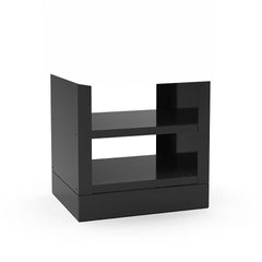 Alfa Quick 2 Pizze Black Oven Base - BPQ2PNER