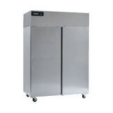 (USED) Delfield GBR2P-S-M481 55" 2-Section Solid Door Reach-In Refrigerator