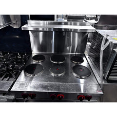 (DEMO) Nella 36" Electric 6-Burner Commercial Range with Standard Oven - 208V, 18kW, 3Ph - 49103