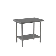 Atosa 24" x 36" Stainless Steel Worktable with Undershelf - ST2436EC