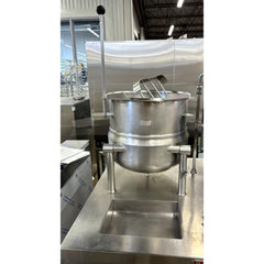 (USED) Crown Steam EMT-10 10-Gallon Electric Steam Kettle - 208V / 3Ph