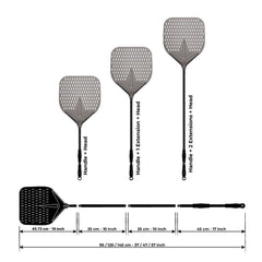 Alfa AC-5PSET24 Small 5-Piece Pizza Peel Set