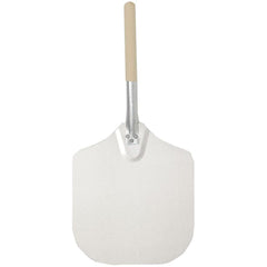 American Metalcraft 2814 14" x 16" Aluminum Pizza Peel with 14" Wooden Handle