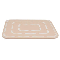 American Metalcraft STONE12 15" x 12" Rectangular Ceramic Economy Pizza Stone
