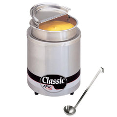 APW Wyott RW-1V 7 Qt. Classic Insulated Round Countertop Warmer - 120V/500W
