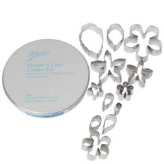 Ateco 4849 Flower and Leaf Cutter Set