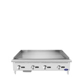 Atosa ATMG-48 48" Heavy-Duty Gas Griddle With Manual Control - 120,000 BTU