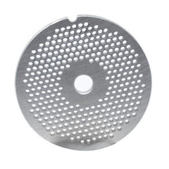 #32 Stainless Steel Hubless Machine Plate with Single Notch - 3-15/16" Diameter, 1/8" Hole Size - 11227