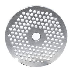 #32 Stainless Steel Hubless Machine Plate with Single Notch - 3-15/16" Diameter, 3/16" Hole Size - 11228