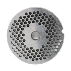 #12 Carbon Steel Hubless Machine Plate with Single Notch - 2-3/4" Diameter, 1/8" Hole Size - 11235