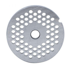 #12 Carbon Steel Hubless Machine Plate with Single Notch - 2-3/4" Diameter, 3/16" Hole Size - 11236