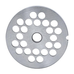 #12 Carbon Steel Hubless Machine Plate with Single Notch - 2-3/4" Diameter, 5/16" Hole Size - 11238