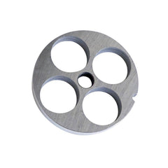 #12 Carbon Steel Hubless Machine Plate with Single Notch - 2-3/4" Diameter, 1" Hole Size - 17065