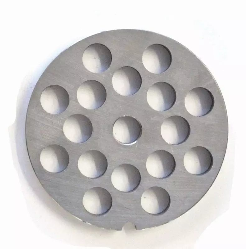 #12 Carbon Steel Hubless Machine Plate with Single Notch - 2-3/4" Diameter, 1/2" Hole Size - 11240