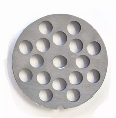 #12 Carbon Steel Hubless Machine Plate with Single Notch - 2-3/4" Diameter, 1/2" Hole Size - 11240