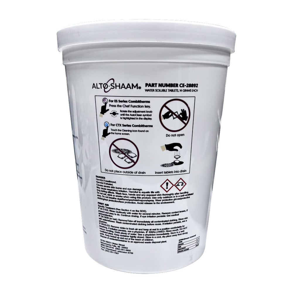 Alto-Shaam CE-28892 14gr Combitherm Oven Cleaning Tabs - 90/case