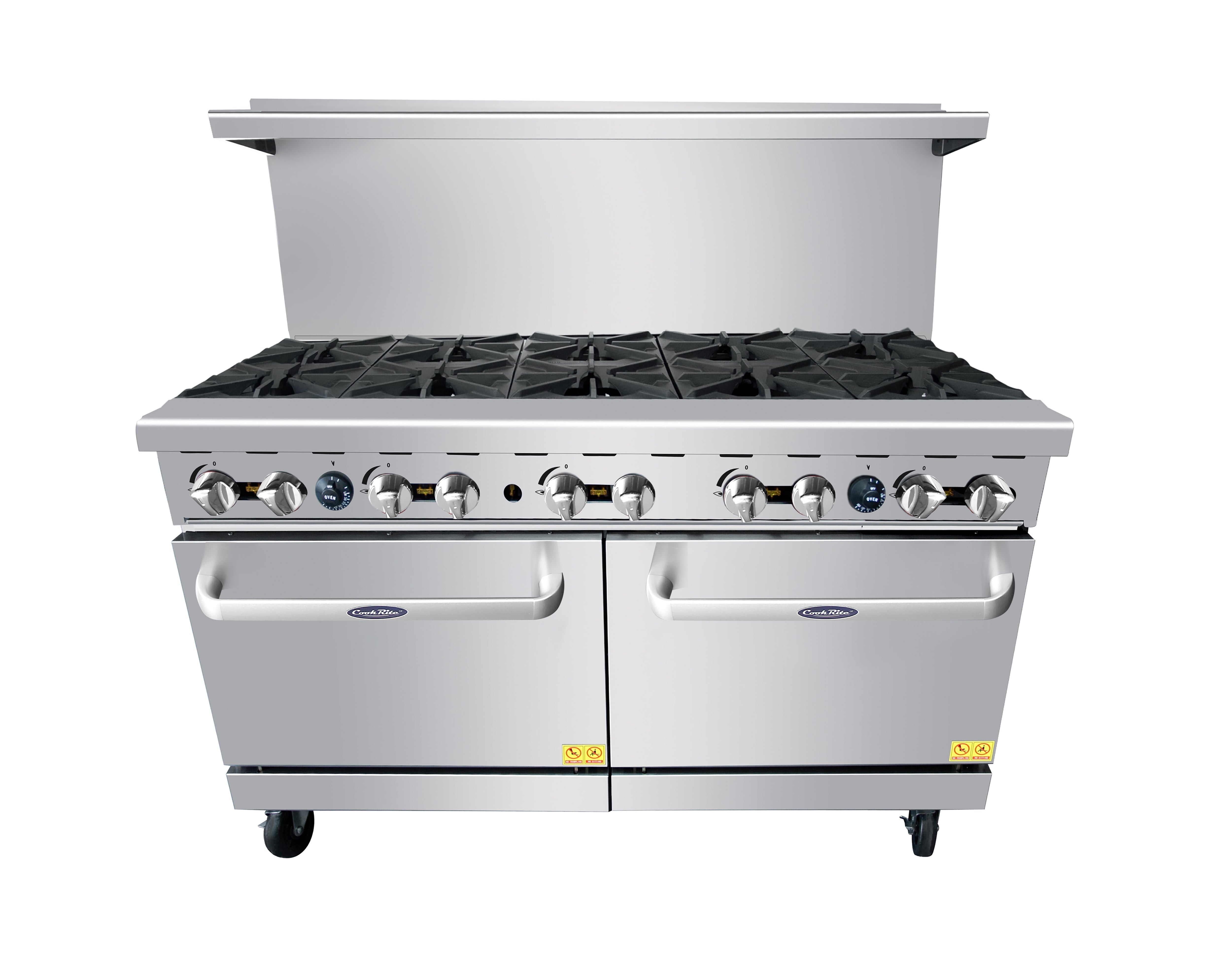 Atosa AGR-10B 60" Gas 10-Burner Range - 374,000 BTU