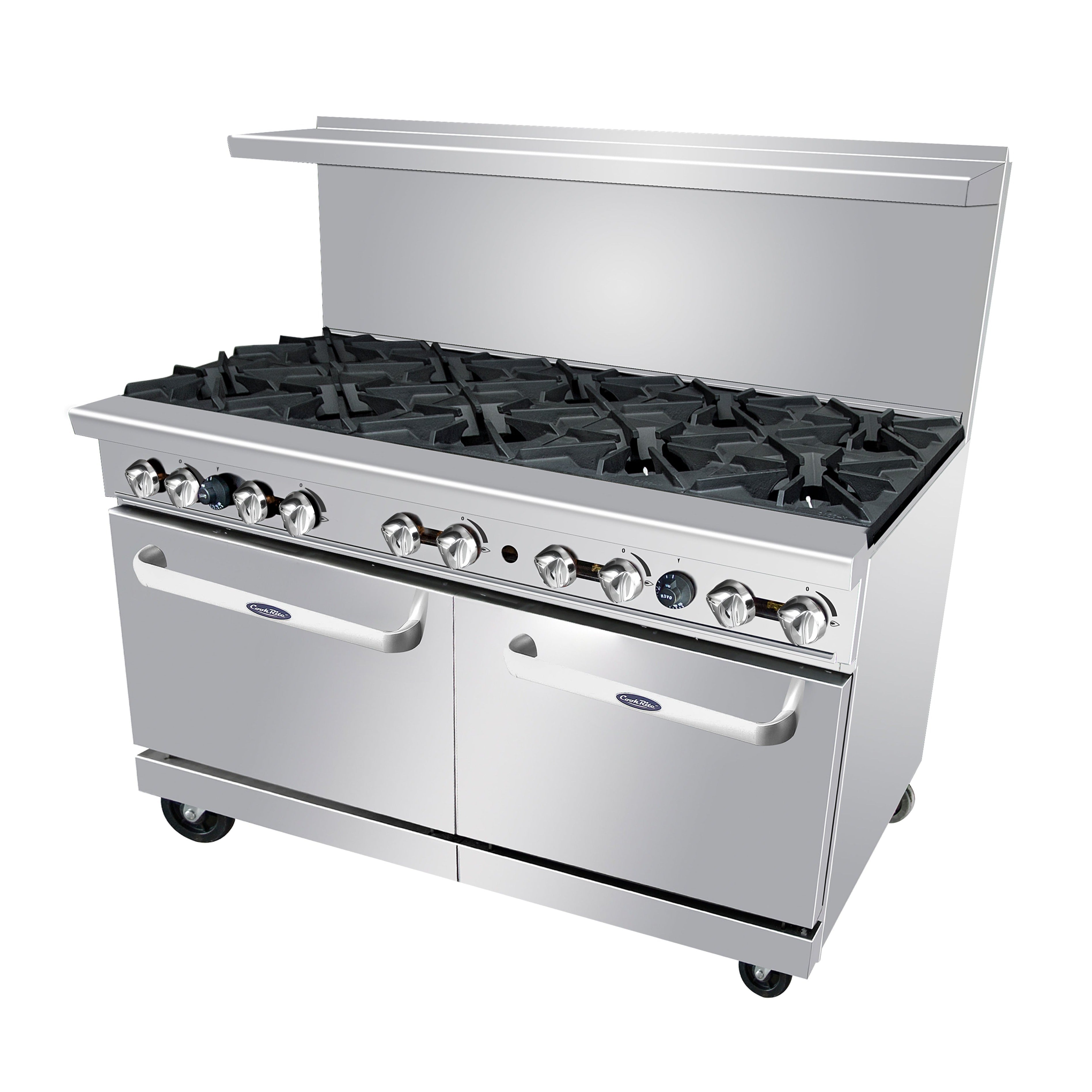 Atosa AGR-10B 60" Gas 10-Burner Range - 374,000 BTU