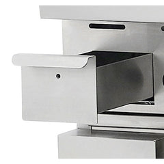 Atosa AGR-2B24GR 36" 2-Burner Range with 24" Right Hand Griddle Top