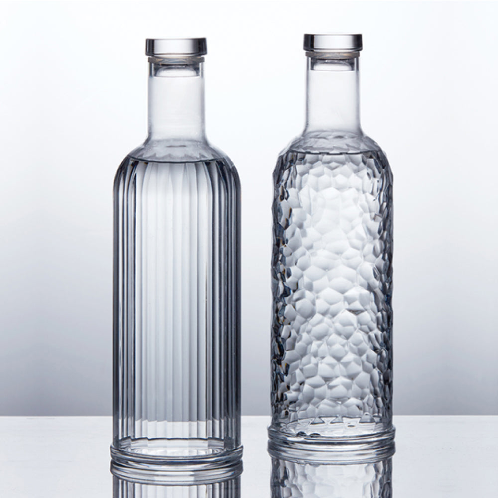 American Metalcraft WB33 34 Oz. Acrylic Fluted Water Bottle