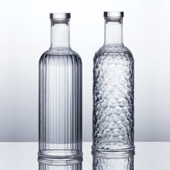 American Metalcraft WB33 34 Oz. Acrylic Fluted Water Bottle