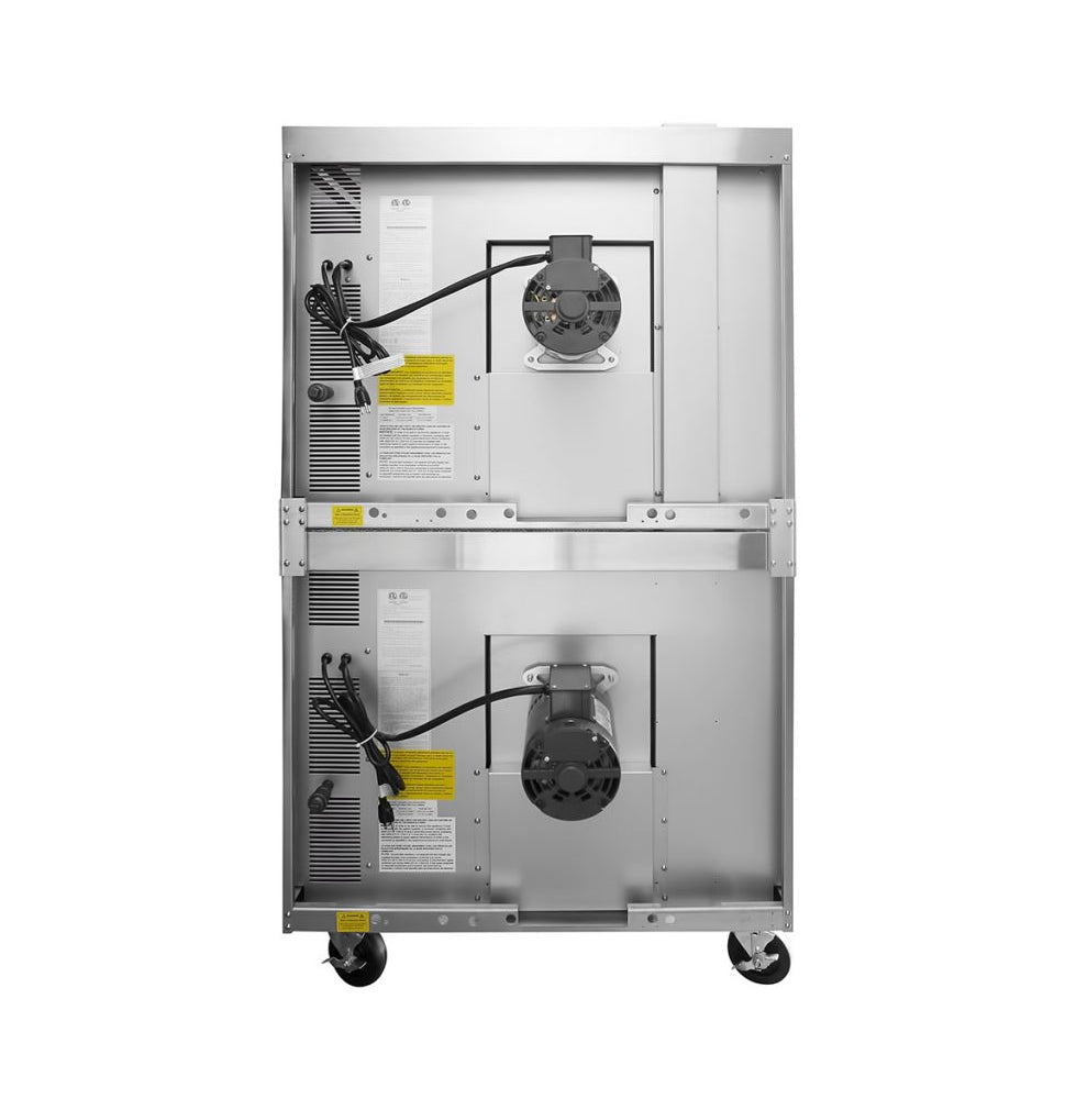 Atosa ATCO-513NB-2 Double Deck Non-Bakery Standard Depth Gas Convection Oven - 92,000 BTU