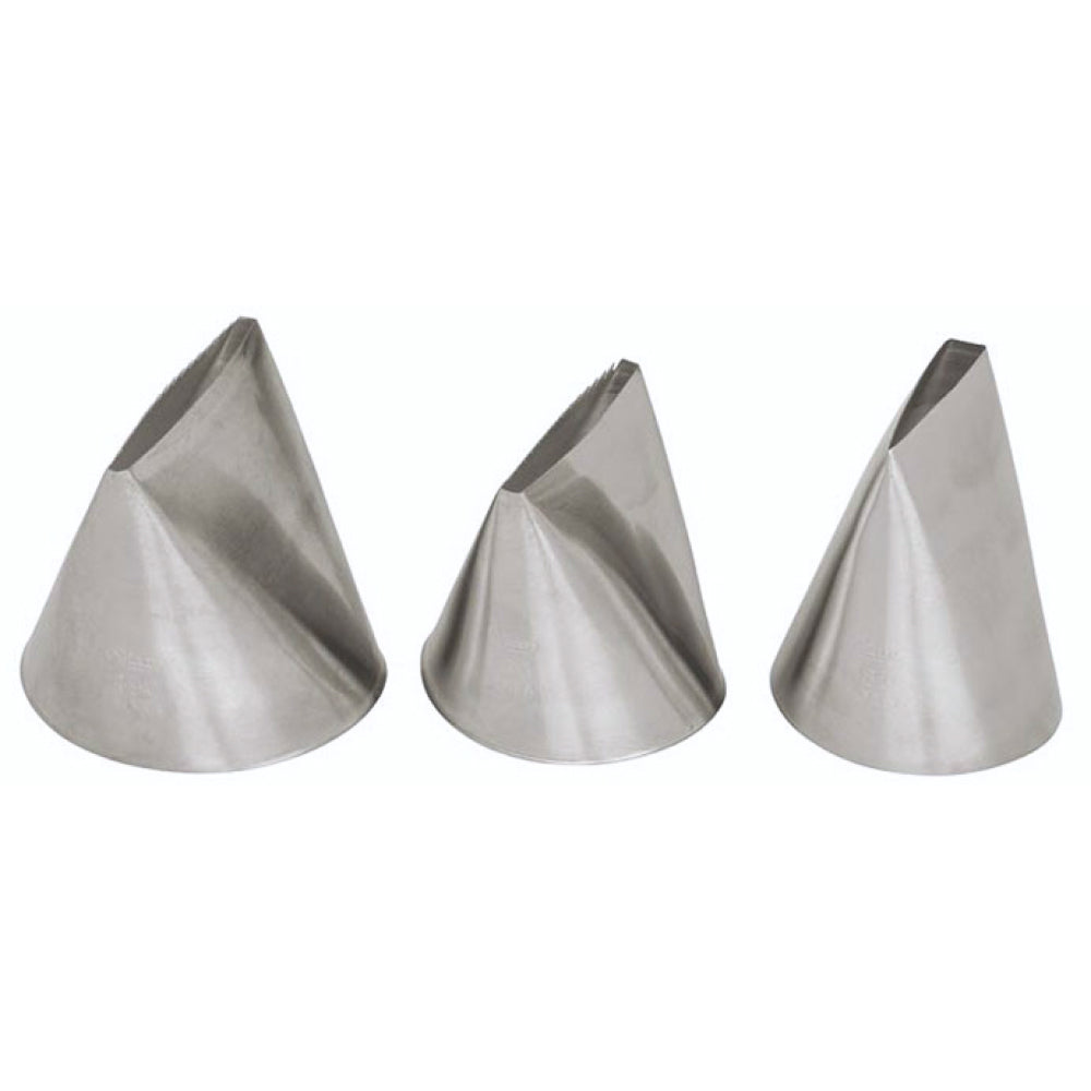 Ateco Stainless Steel Basketweave Icing Decorating Tip - Extra Large Size