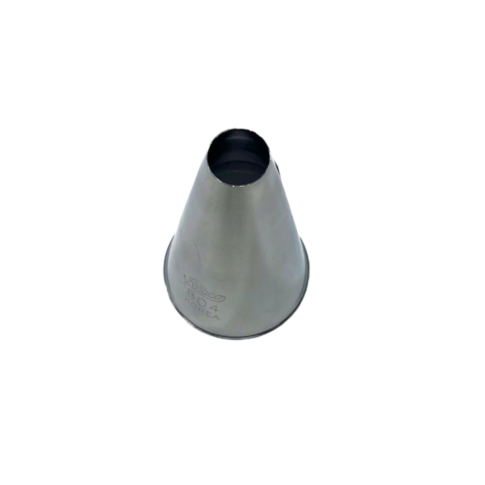 Ateco Stainless Steel Plain Icing Decorating Tip - Large Size