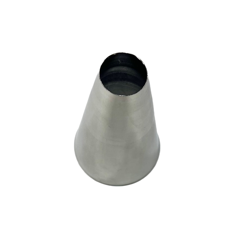 Ateco Stainless Steel Plain Icing Decorating Tip - Large Size