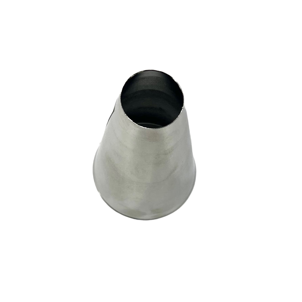 Ateco Stainless Steel Plain Icing Decorating Tip - Large Size
