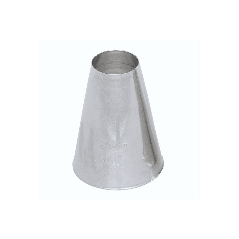 Ateco Stainless Steel Plain Icing Decorating Tip - Large Size