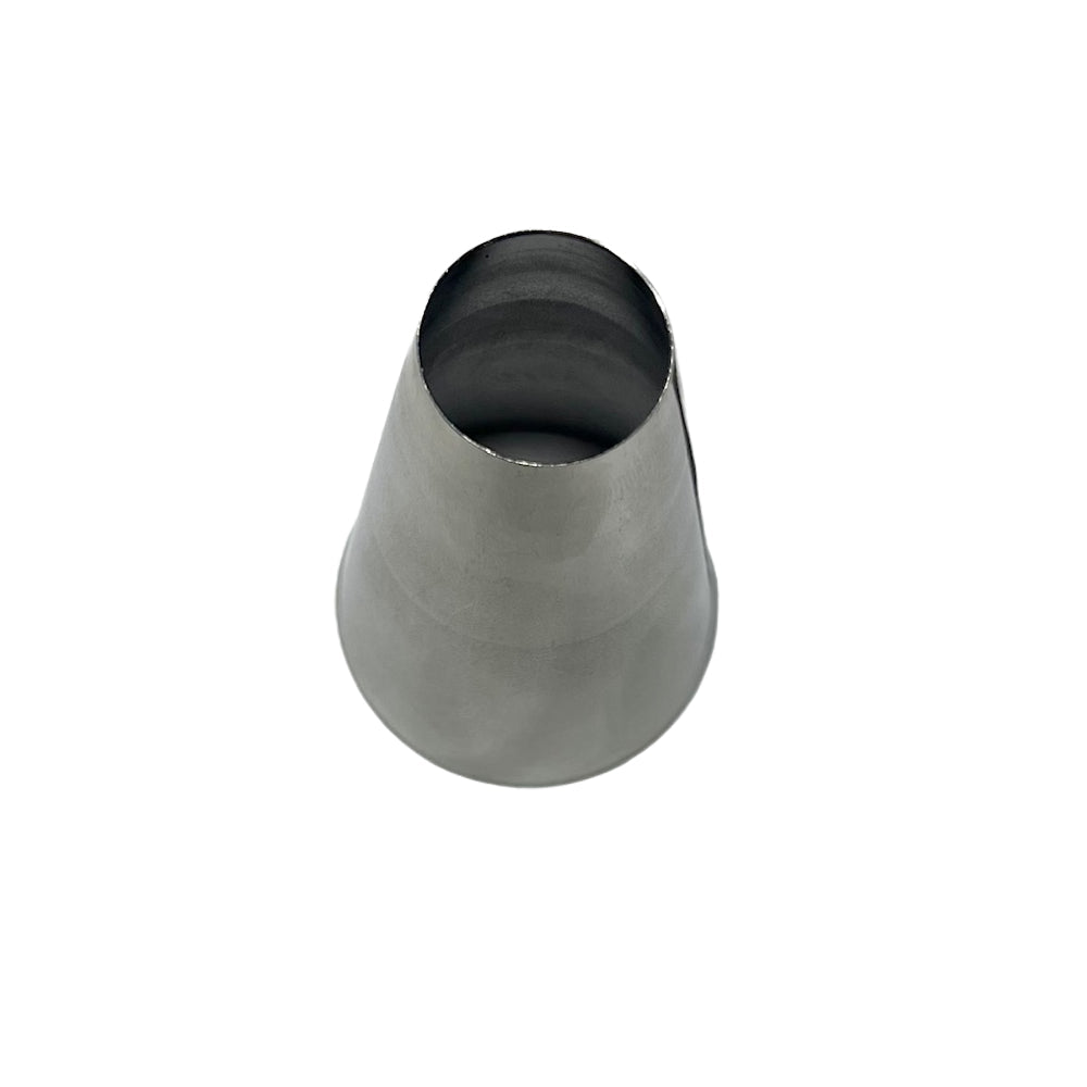 Ateco Stainless Steel Plain Icing Decorating Tip - Large Size