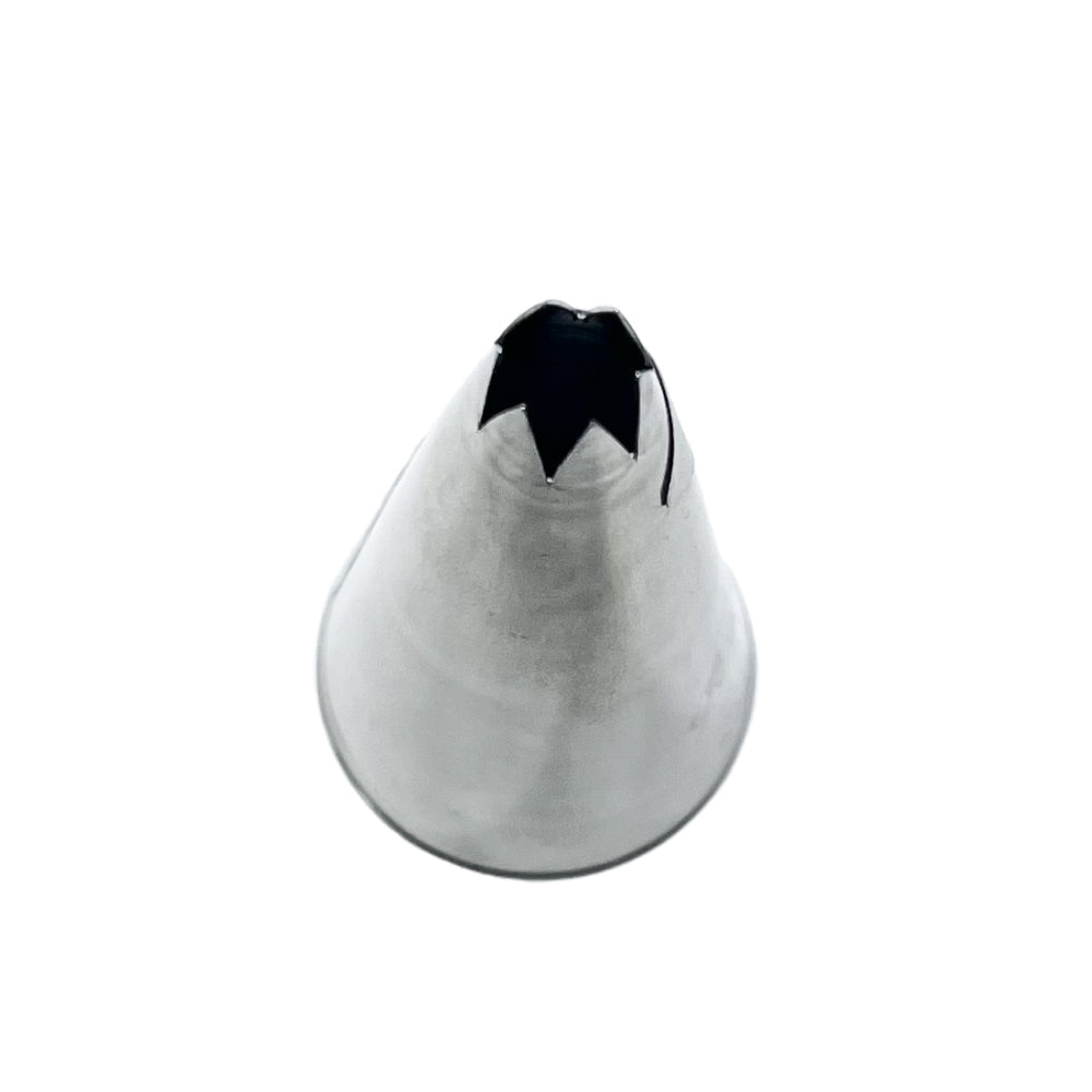 Ateco Stainless Steel Open Star Icing Decorating Tip - Medium Size