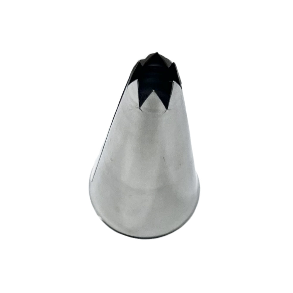 Ateco Stainless Steel Open Star Icing Decorating Tip - Medium Size