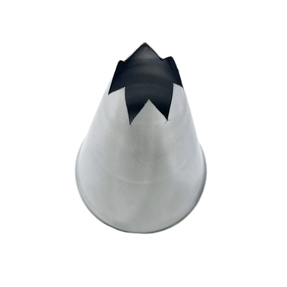 Ateco Stainless Steel Open Star Icing Decorating Tip - Medium Size