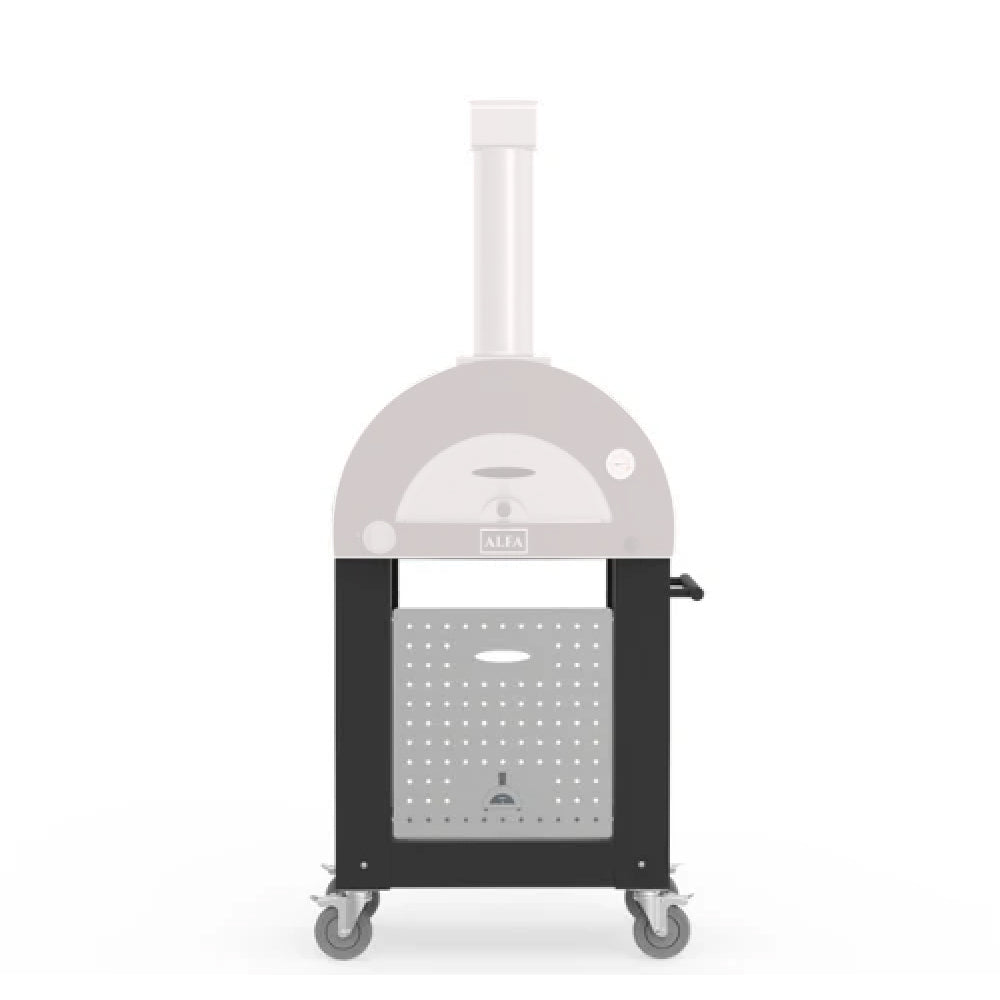 Alfa Moderno / Classico 1 Pizze Black Oven Base - BF-1P-NEGO