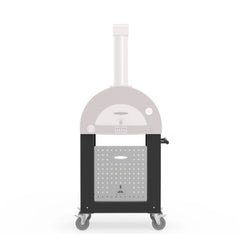 Alfa Moderno / Classico 1 Pizze Black Oven Base - BF-1P-NEGO