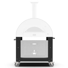Alfa 4 Pizze Black Pizza Oven Base Only - BF-4P-NER