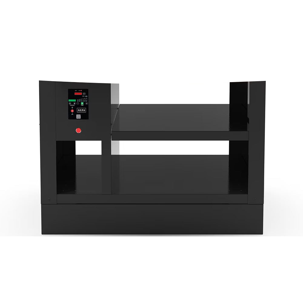 Alfa Quick 6 Pizze Black Oven Base - BPQ6PLNERR