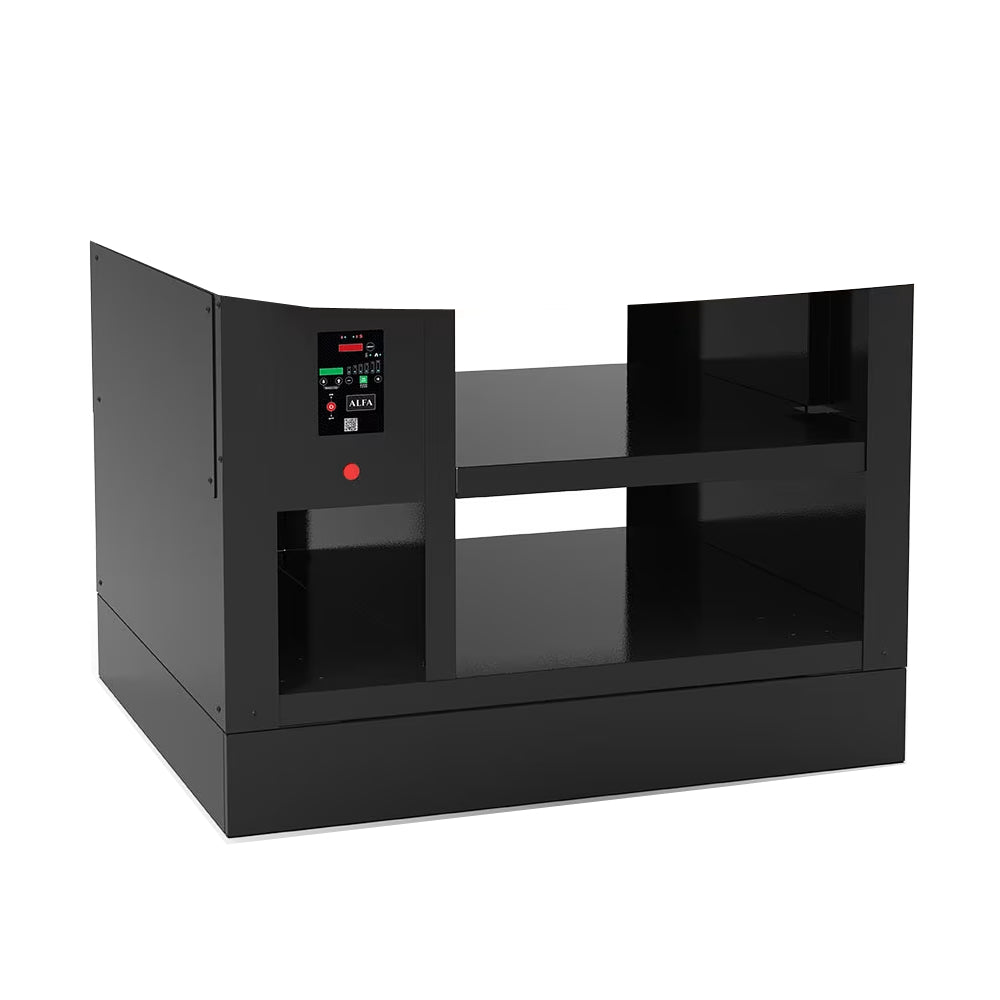 Alfa Quick 6 Pizze Black Oven Base - BPQ6PLNERR