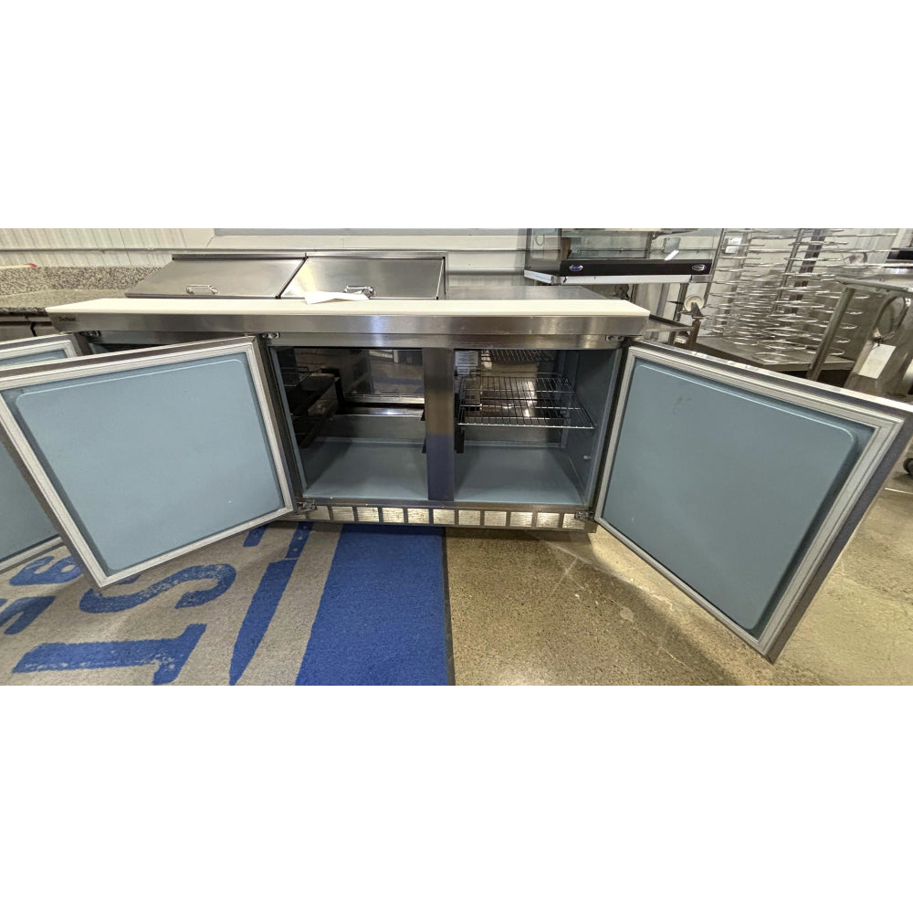 (DEMO) Delfield 4472N-12 72" 3-Door Refrigerated Salad/Sandwich Prep Table