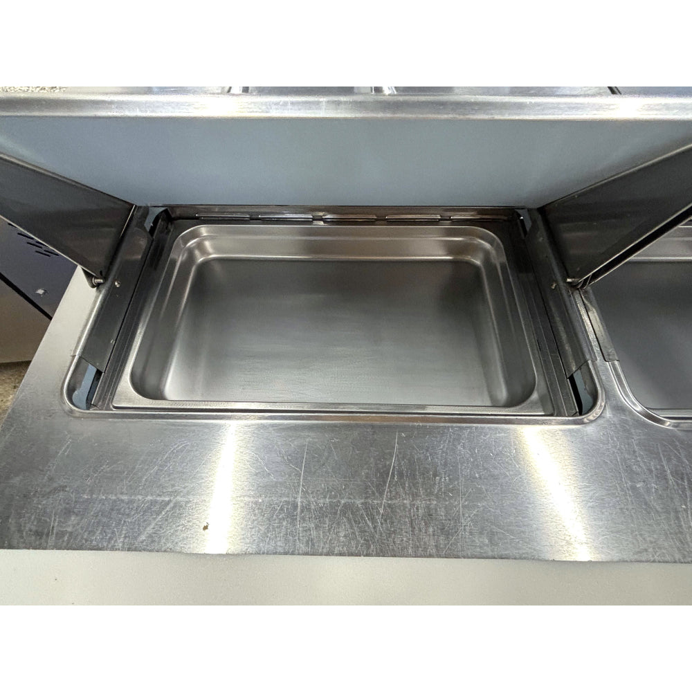 (DEMO) Delfield 4472N-12 72" 3-Door Refrigerated Salad/Sandwich Prep Table