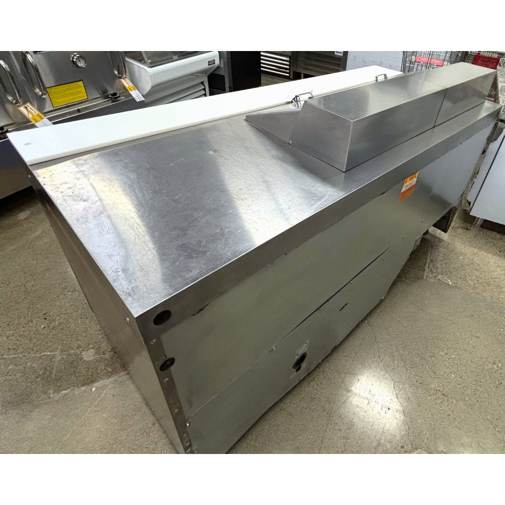 (DEMO) Delfield 4472N-12 72" 3-Door Refrigerated Salad/Sandwich Prep Table